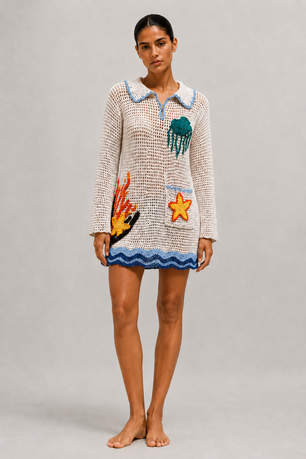 Seashell Handmade Dress