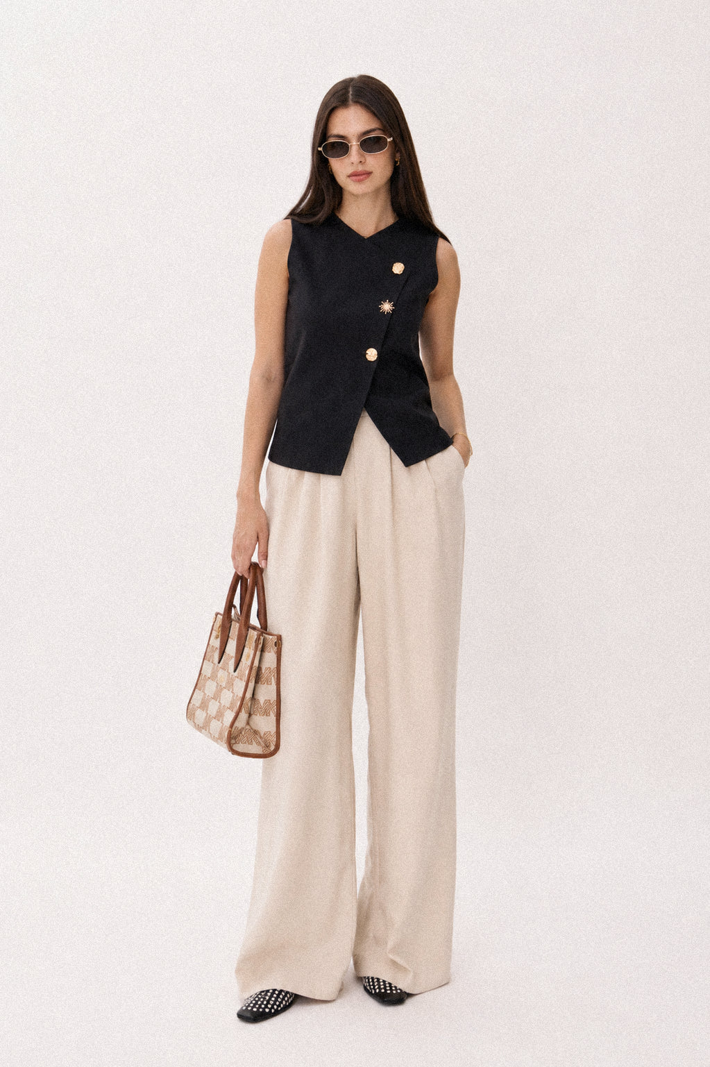 Multi Buttons Vest