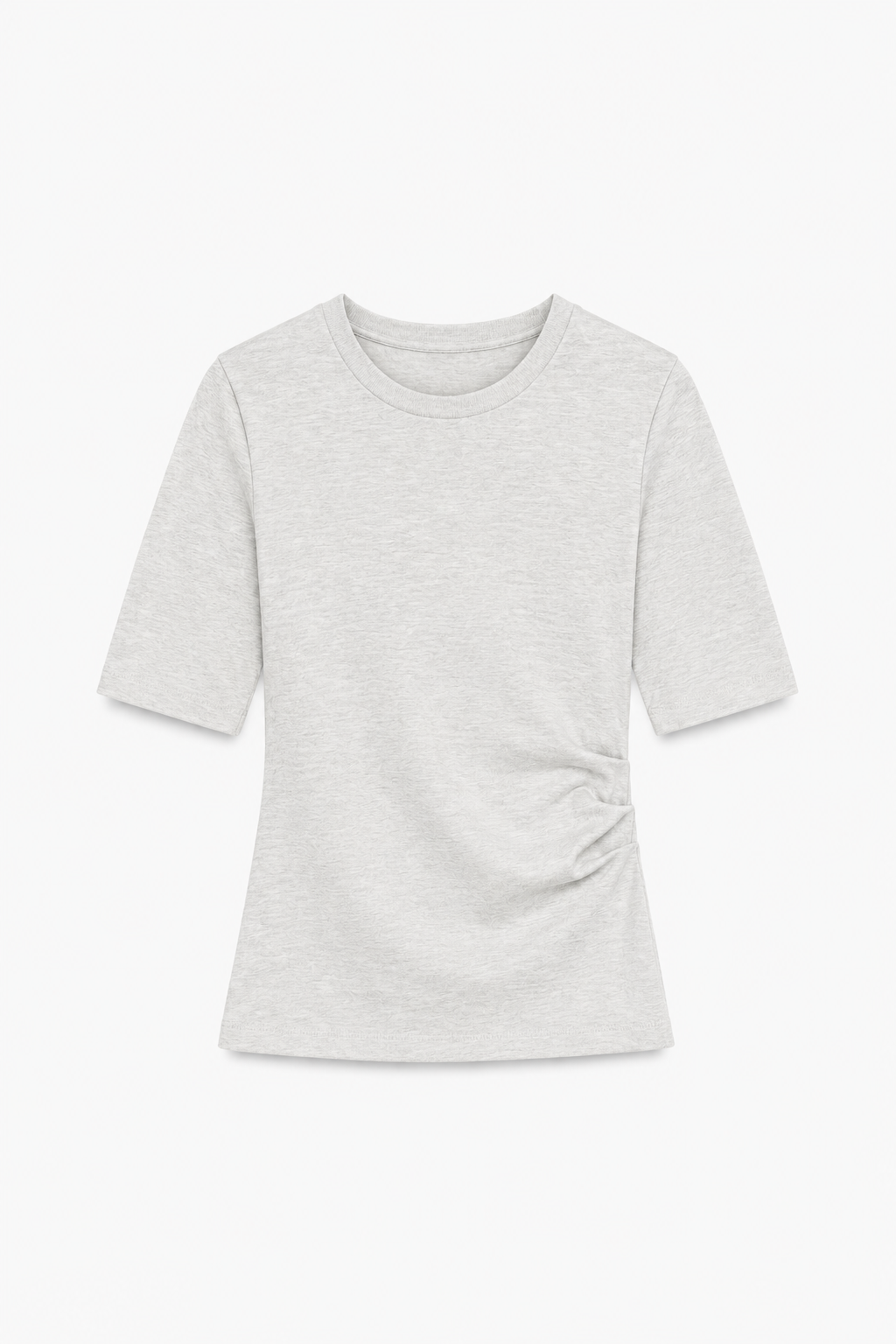 Side Gathered T-shirt