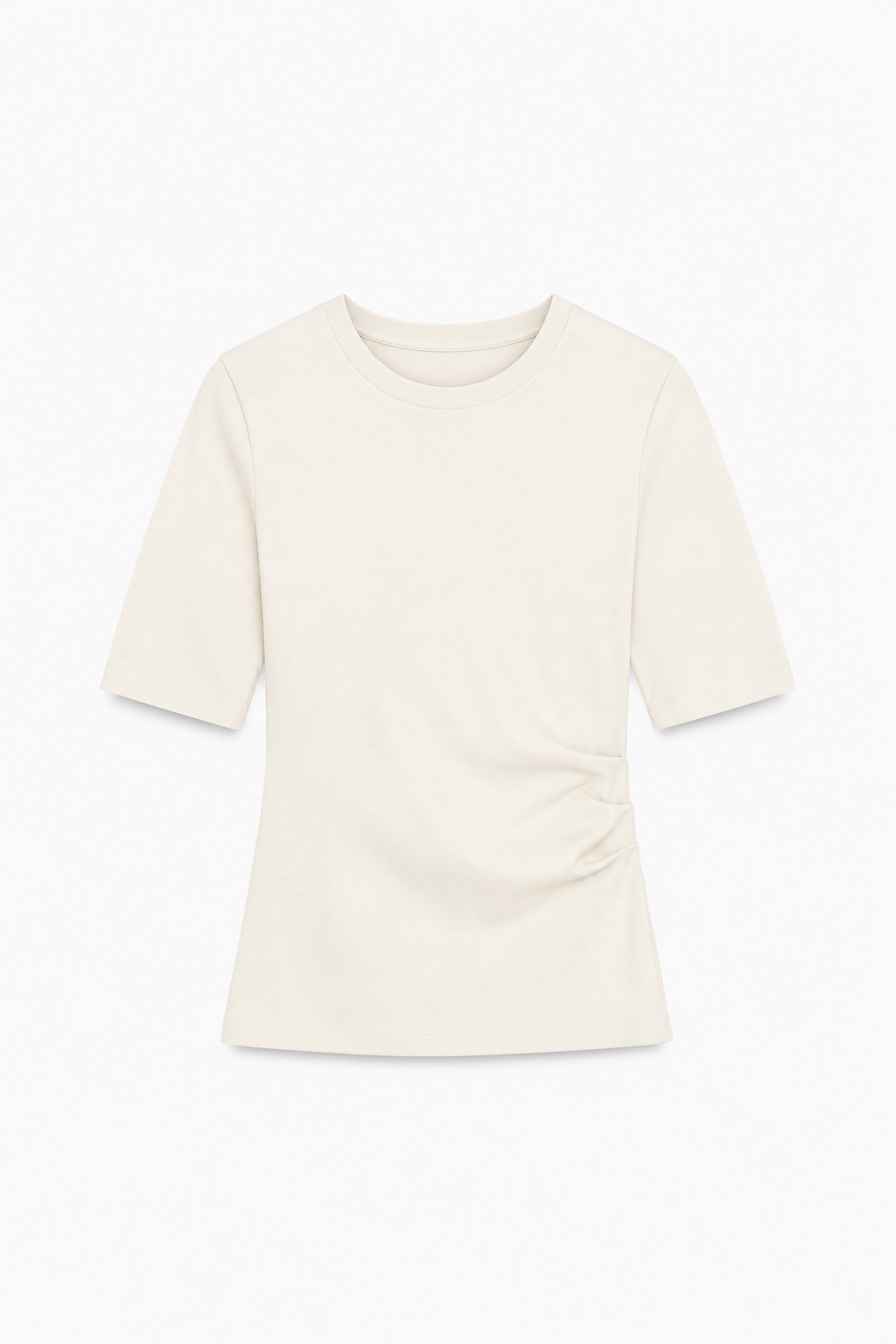 Side Gathered T-shirt