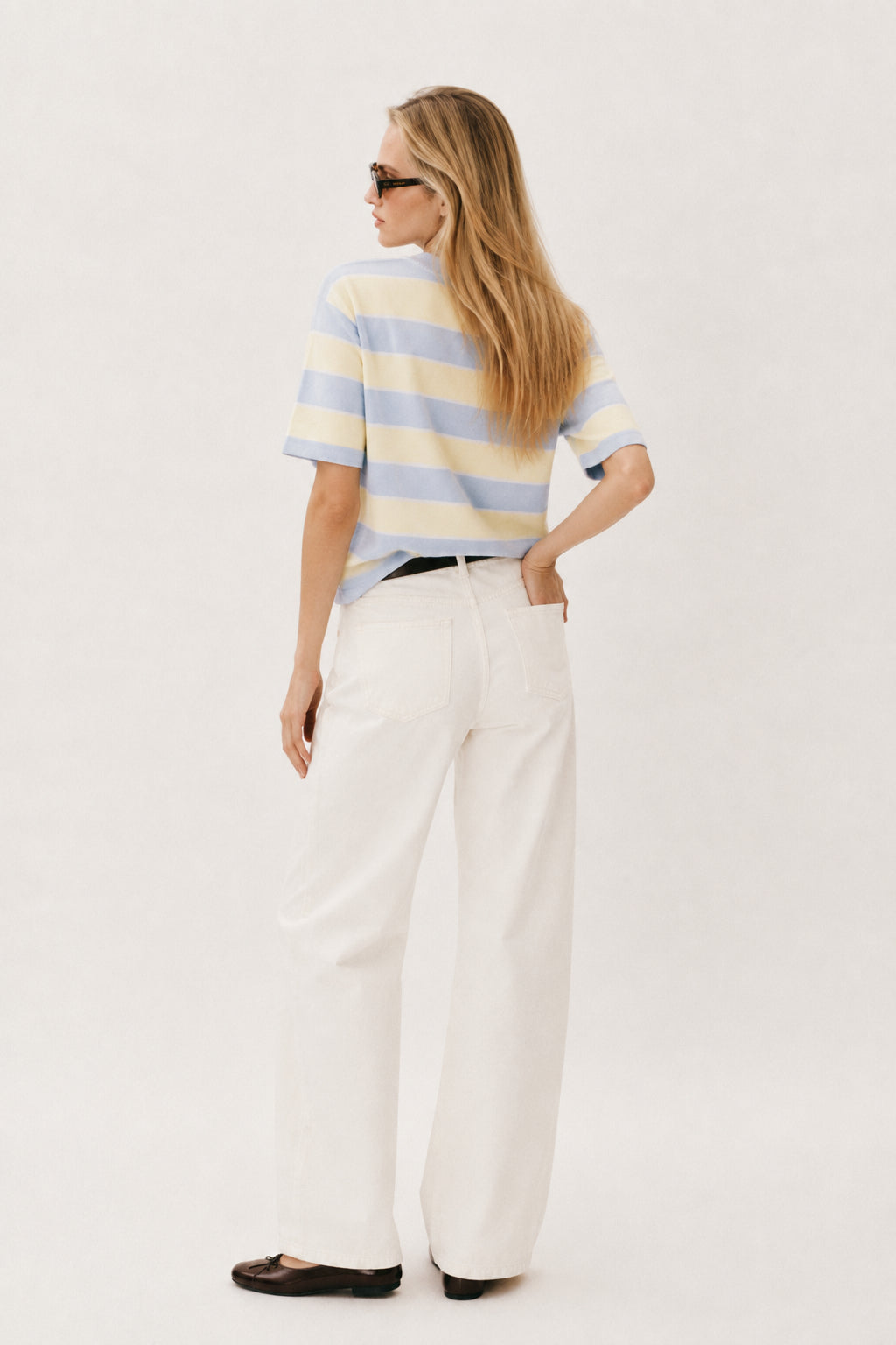 Striped Knit Cardigan